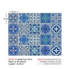 Tink Self Adhesive Mavilim Decorative Mini PVC Tile Coating