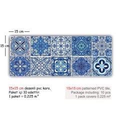 Tink Self Adhesive Mavilim Decorative Mini PVC Tile Coating