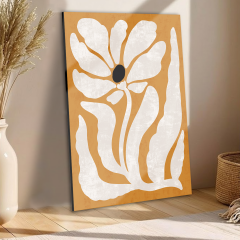 Tink Modern Dekoratif Tablo, Cam Görünümlü, Yapışkanlı, Kolay Montaj, UV Baskılı TT1003