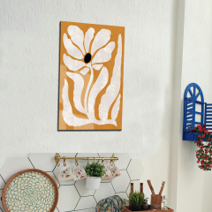 Tink Modern Dekoratif Tablo, Cam Görünümlü, Yapışkanlı, Kolay Montaj, UV Baskılı TT1003