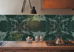 Tink Yeşil Mermer Desenli Pvc Panel 41x62 cm 3 m² (12 Adet)