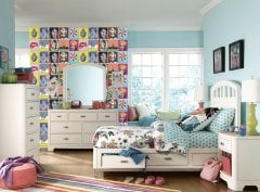 Tink Kendinden Yapışkanlı Pop Art 2 Dekoratif Mini Pvc Karo Kaplama