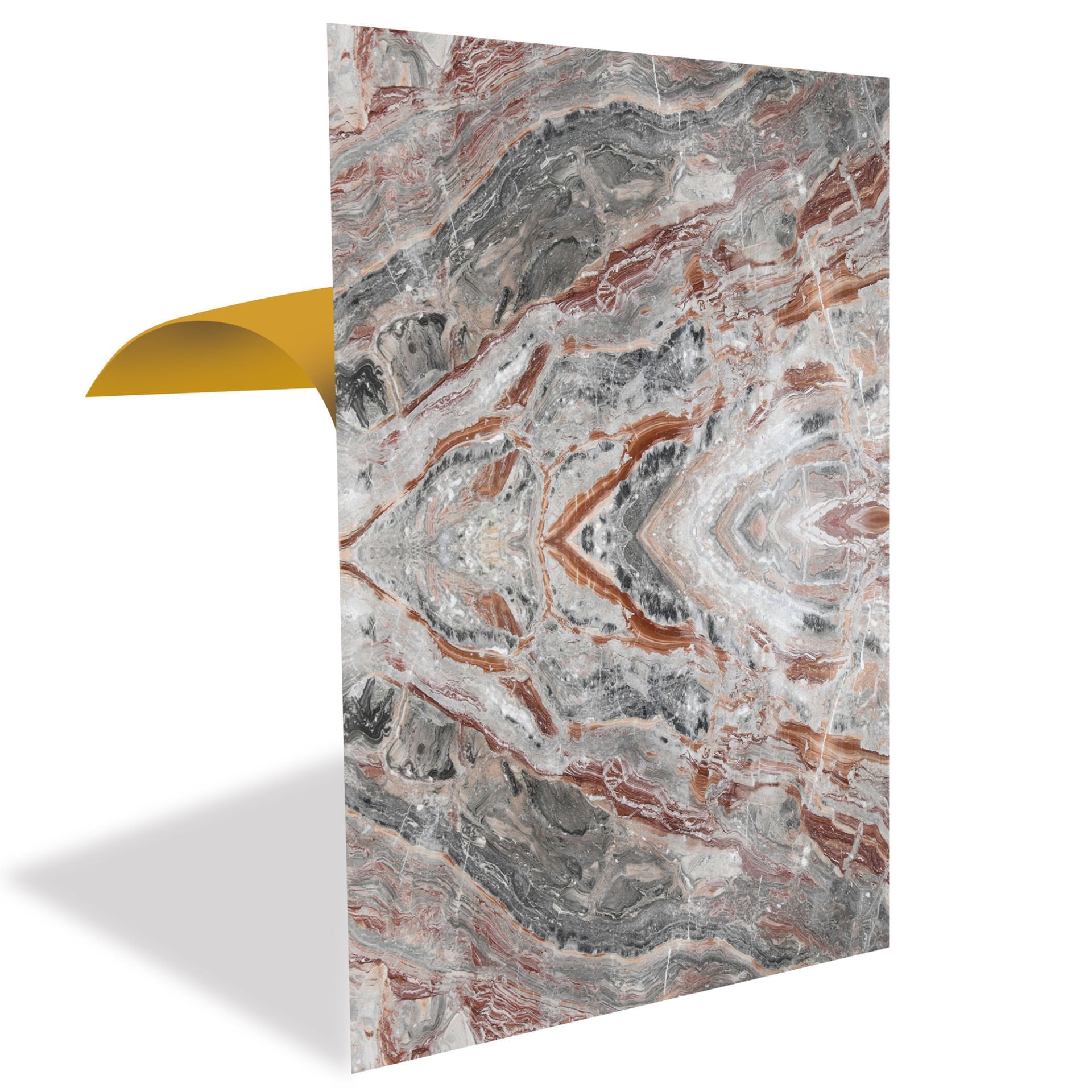 Tink Katlı Mermer Desenli Pvc Panel 41X62 cm 1 m² (4 Adet)