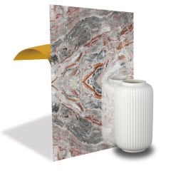 Tink Katlı Mermer Desenli Pvc Panel 41X62 cm
