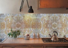 Tink Cappuccino Mermer Desenli Pvc Panel 41X62 cm