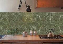 Tink Kahverengi-Yeşil Mermer Desenli Pvc Panel 41X62 cm