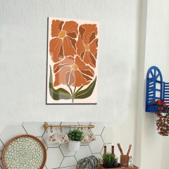 Tink Modern Dekoratif Tablo, Cam Görünümlü, Yapışkanlı, Kolay Montaj, UV Baskılı TT1006