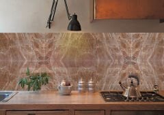 Tink Kahverengi Ağlı Mermer Desenli Pvc Panel 41X62 cm