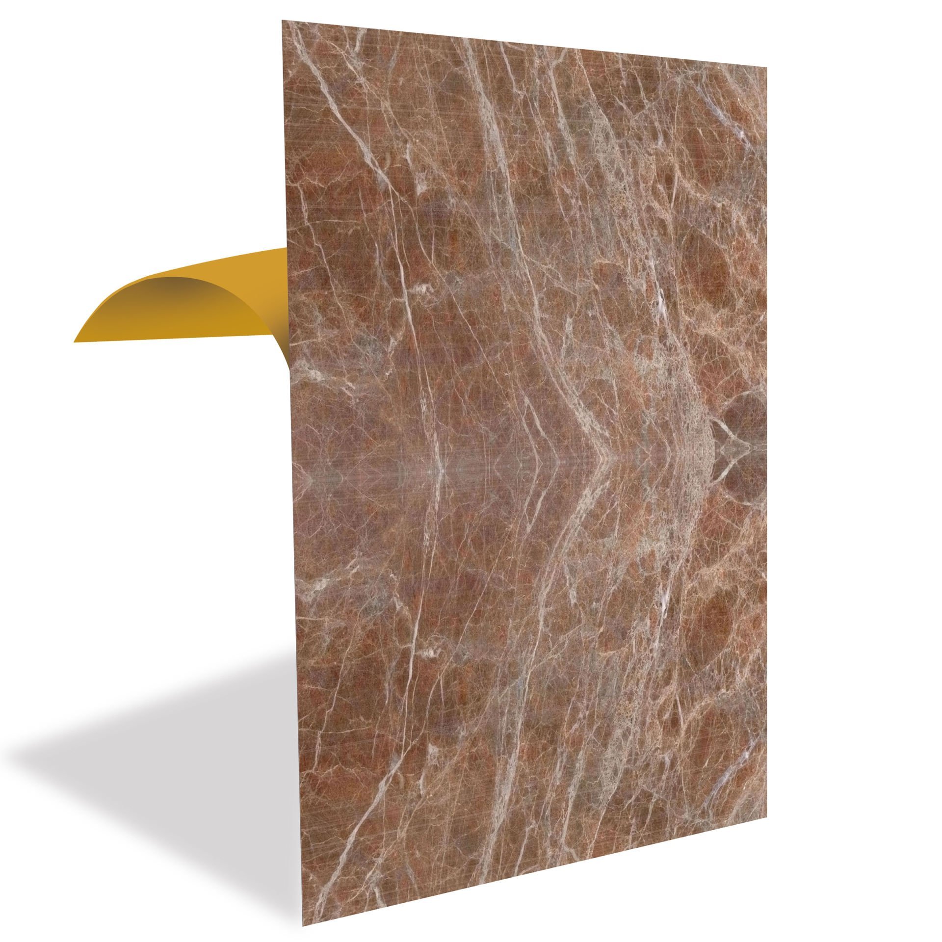 Tink Kahverengi Ağlı Mermer Desenli Pvc Panel 41X62 cm