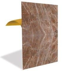 Tink Kahverengi Ağlı Mermer Desenli Pvc Panel 41X62 cm