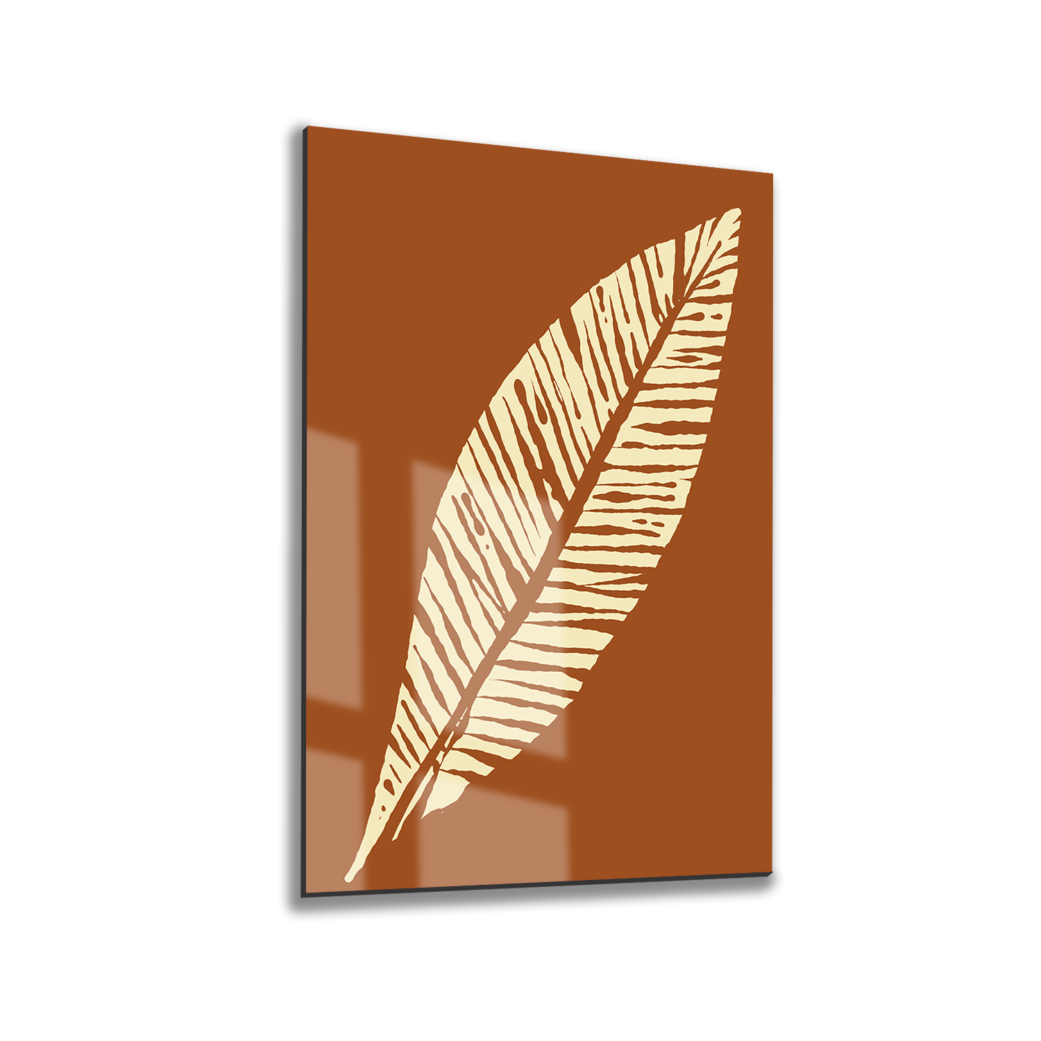 Tink Modern Dekoratif Tablo, Cam Görünümlü, Yapışkanlı, Kolay Montaj, UV Baskılı TT1007