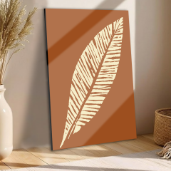 Tink Modern Dekoratif Tablo, Cam Görünümlü, Yapışkanlı, Kolay Montaj, UV Baskılı TT1007