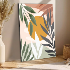 Tink Modern Dekoratif Tablo, Cam Görünümlü, Yapışkanlı, Kolay Montaj, UV Baskılı TT1008