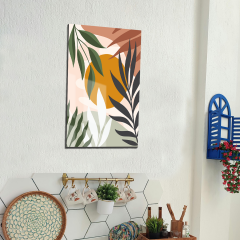 Tink Modern Dekoratif Tablo, Cam Görünümlü, Yapışkanlı, Kolay Montaj, UV Baskılı TT1008