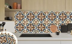 Tink Kendinden Yapışkanlı Pvc Yer Duvar Karosu Fas 05 30x30 cm 1 m2 (11 Adet)
