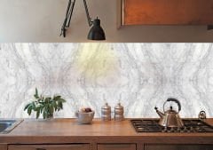 Tink Gray Network Marble Patterned PVC Panel 41X62 cm 3 m² (12 Pieces)