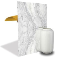 Tink Gri Ağ Mermer Desenli Pvc Panel 41X62 cm