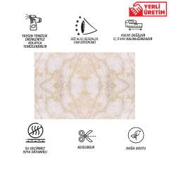Tink Bej Mermer Desenli Pvc Panel 41X62 cm