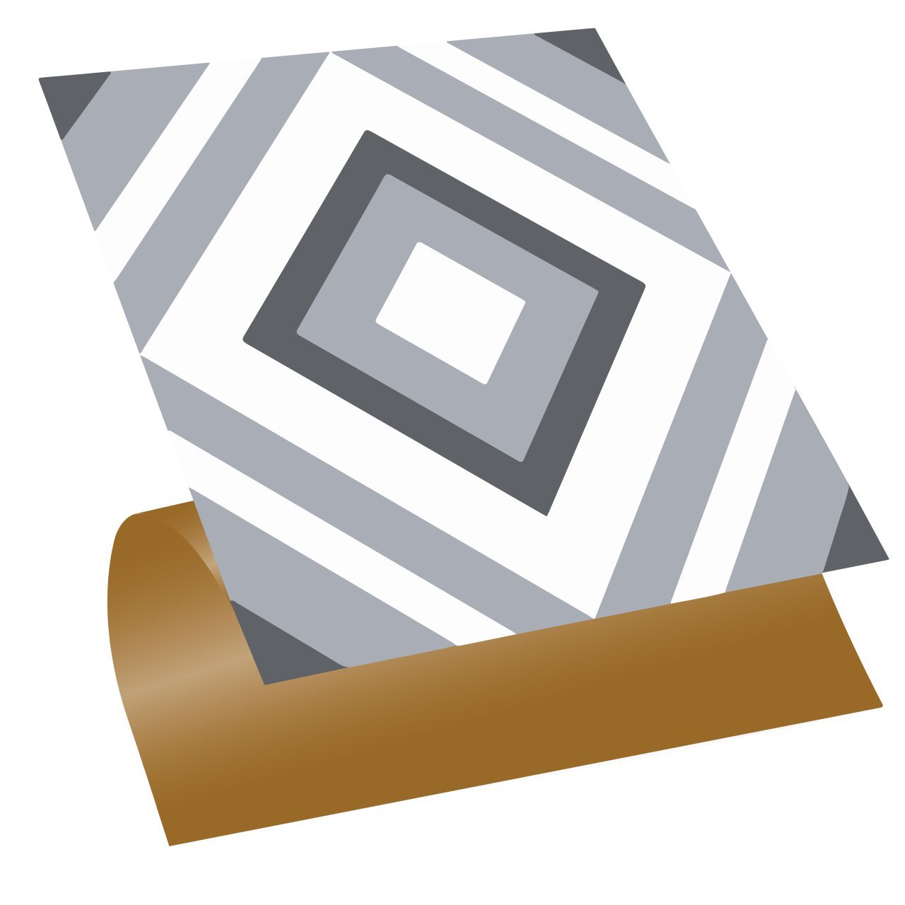 Tink Kendinden Yapışkanlı Pvc Yer Duvar Karosu Geometrik 04 30x30 cm