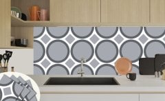 Tink Self Adhesive PVC Floor Wall Tile Geometric 08 30x30 cm