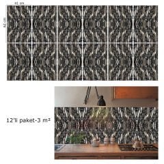 Tink Sıralı Mermer Desenli Pvc Panel 41X62 cm