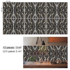 Tink Sıralı Mermer Desenli Pvc Panel 41X62 cm