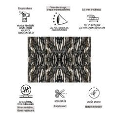 Tink Sıralı Mermer Desenli Pvc Panel 41X62 cm
