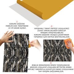 Tink Sıralı Mermer Desenli Pvc Panel 41X62 cm