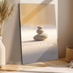 Tink Modern Dekoratif Tablo, Cam Görünümlü, Yapışkanlı, Kolay Montaj, UV Baskılı TT1012