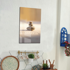 Tink Modern Dekoratif Tablo, Cam Görünümlü, Yapışkanlı, Kolay Montaj, UV Baskılı TT1012