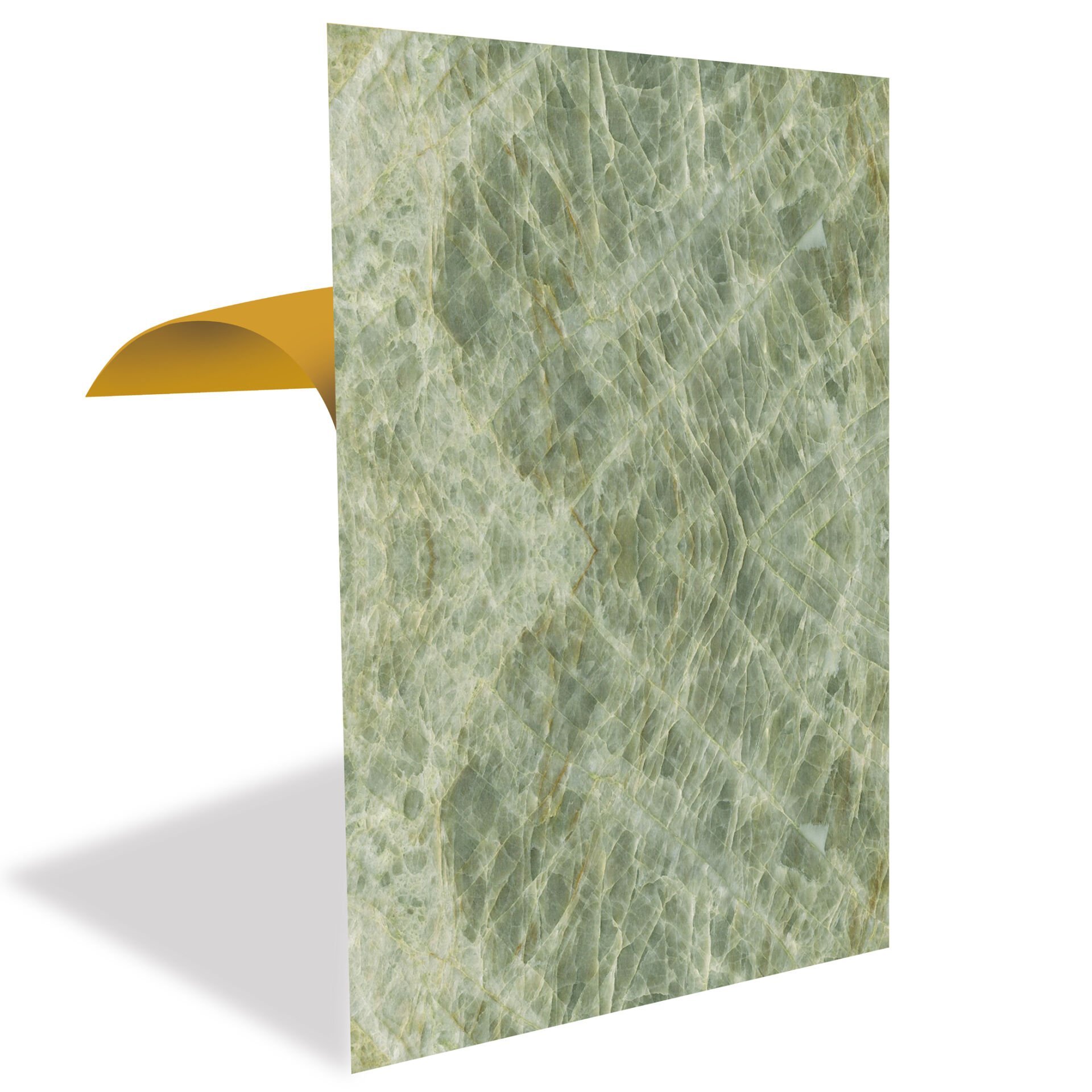 Tink Frosted Grey-Green Marble Patterned PVC Panel 41X62 cm