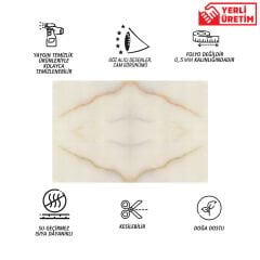 Tink Gold Marble Look PVC Panel 41X62 cm