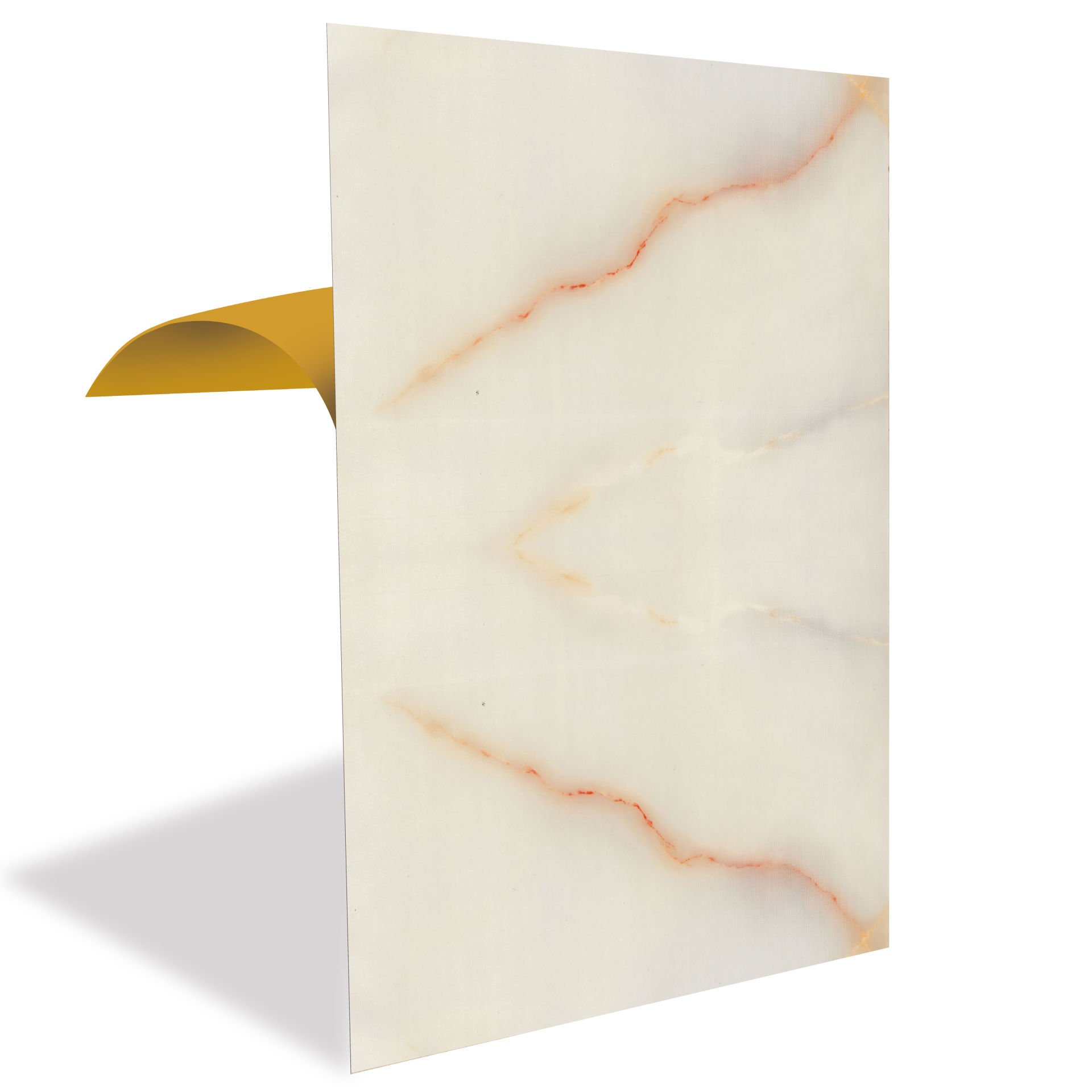 Tink Gold Marble Look PVC Panel 41X62 cm