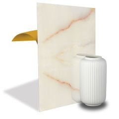 Tink Gold Marble Look PVC Panel 41X62 cm
