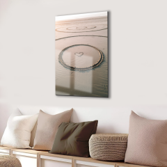 Tink Modern Dekoratif Tablo, Cam Görünümlü, Yapışkanlı, Kolay Montaj, UV Baskılı TT1016