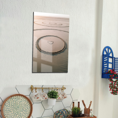 Tink Modern Dekoratif Tablo, Cam Görünümlü, Yapışkanlı, Kolay Montaj, UV Baskılı TT1016