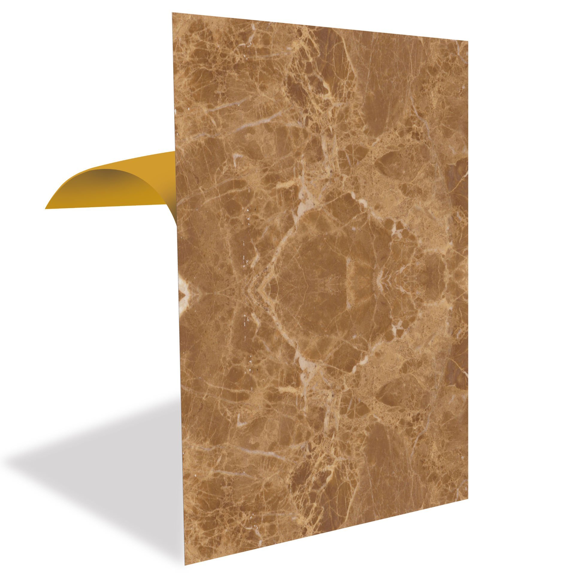Tink Light Brown Marble Look PVC Panel 41x62 cm