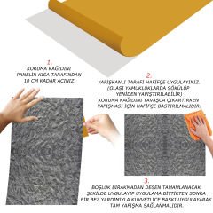 Tink Space Marble Look PVC Panel 41x62 cm 3 m² (12 Pieces)