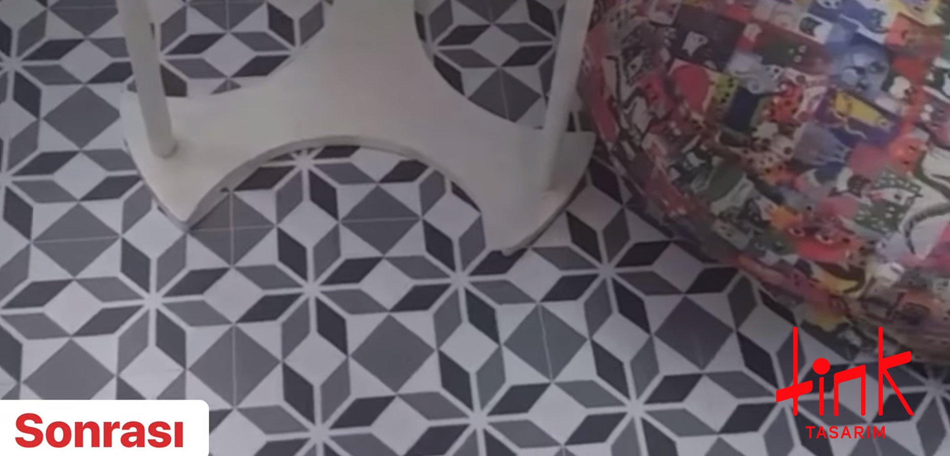 Tink Tasarım PVC Karo Uygulaması